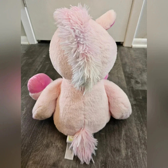 Animal‎ Adventure Pink Unicorn Pink Mane  Plush Stuffed Animal Toy - Picture 3 of 5